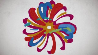 قالب لوگو موشن ساده رنگارنگ