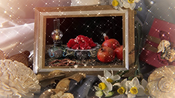 پیش‌نمایش قالب قالب اسلایدشو یلدا
