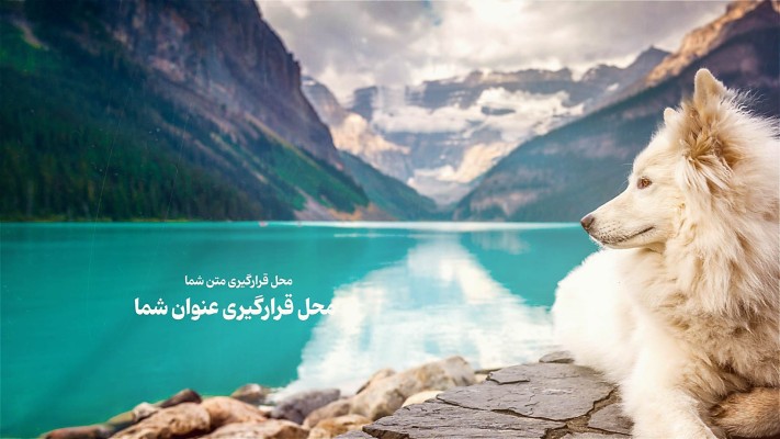 پیش‌نمایش قالب قالب اسلایدشو حیات وحش