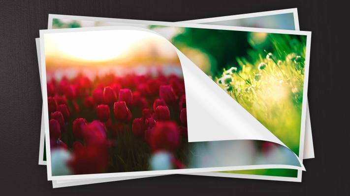 پیش‌نمایش قالب قالب اسلایدشو کاغذی